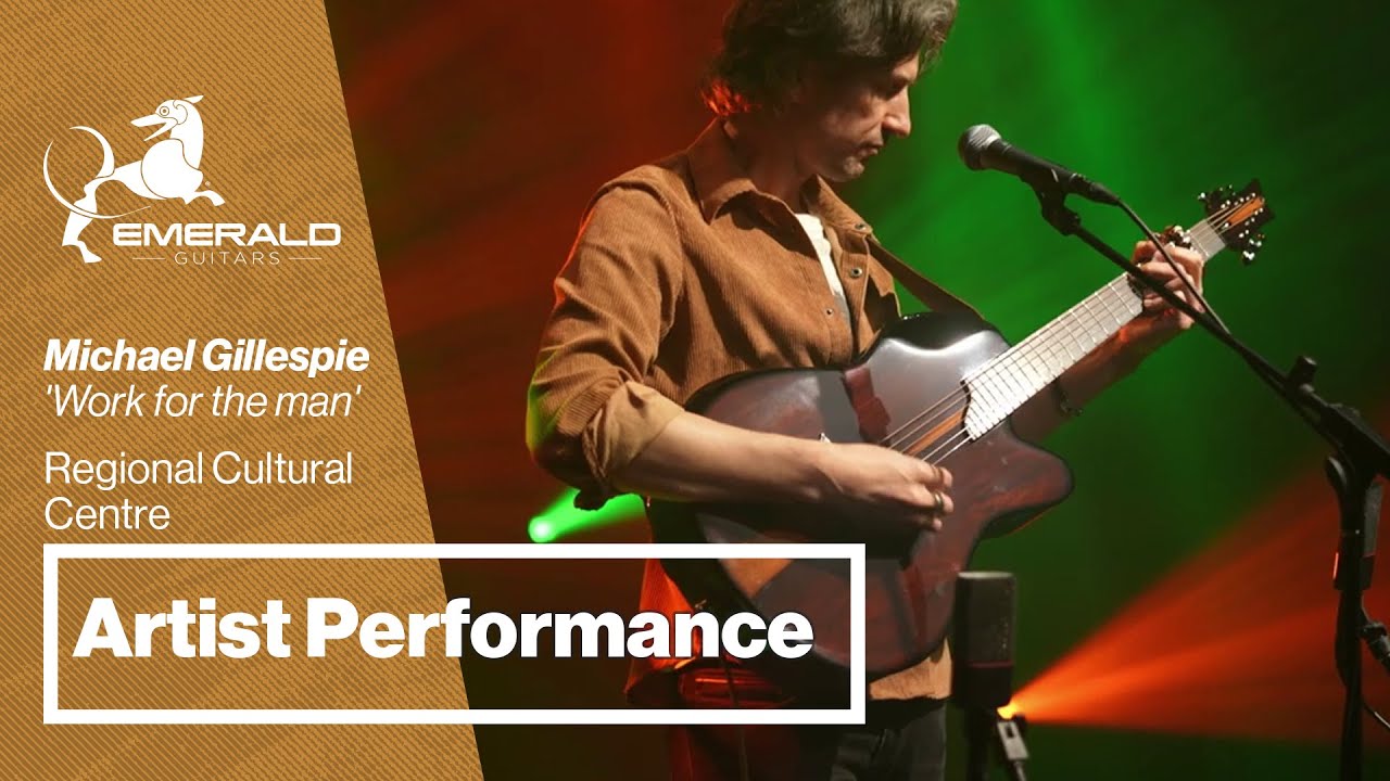 Michael Gillespie - Work for the man live from the RCC - Emerald X20 carbon fiber acoustic