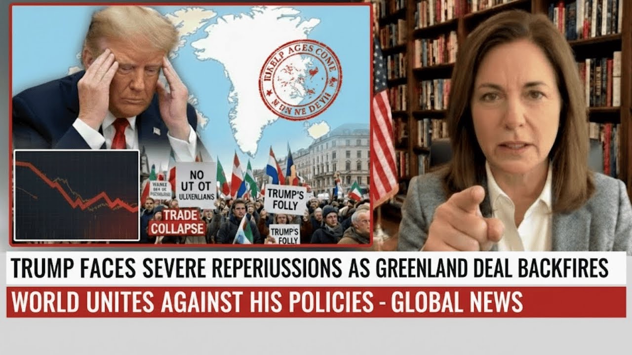 Trump Faces Severe Repercussions as Greenland Deal Backfires—World Unites Against His Policies