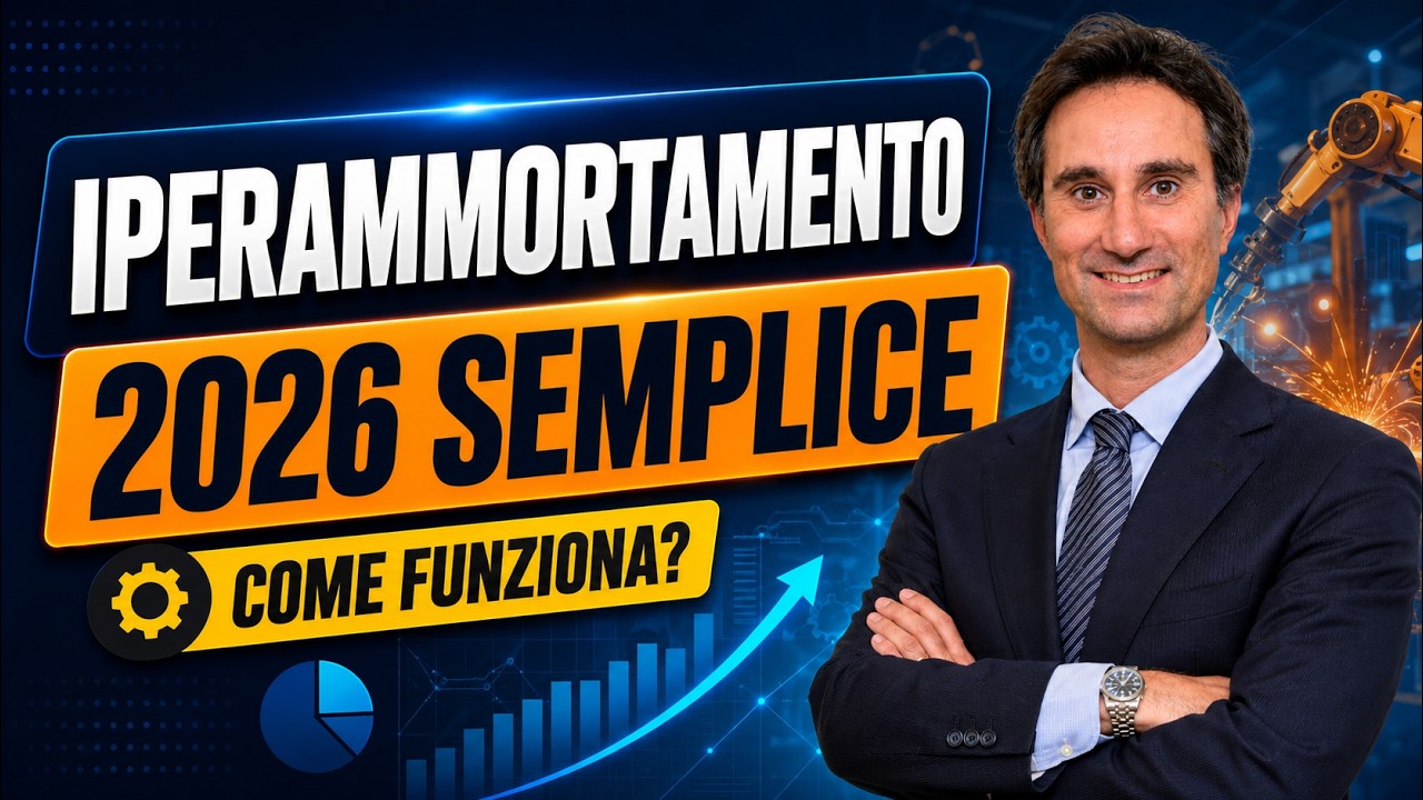 Iperammortamento 2026 spiegato semplice: come funziona e a chi conviene davvero