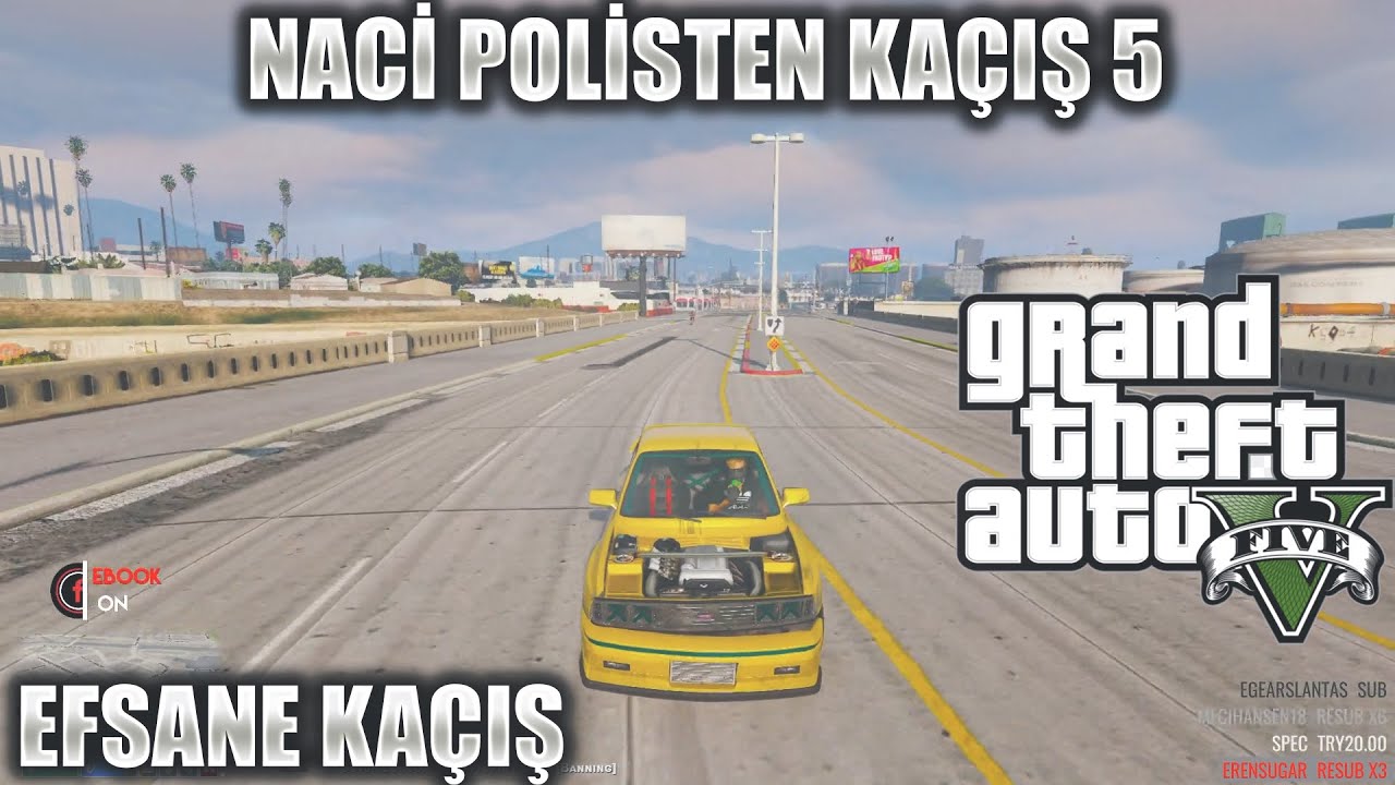 NACİ POLİSTEN KAÇIŞ 5 | EDRP GTA V EFSANE KAÇIŞ