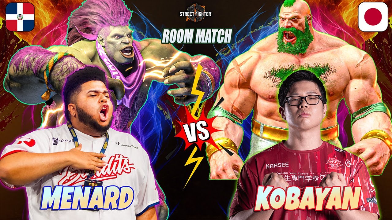 SF6 | MenaRD (#1 Бланка) против KOBAYAN (#1 Зангиев в рейтинге) 👉 Геймплей Street Fighter 6 высок...