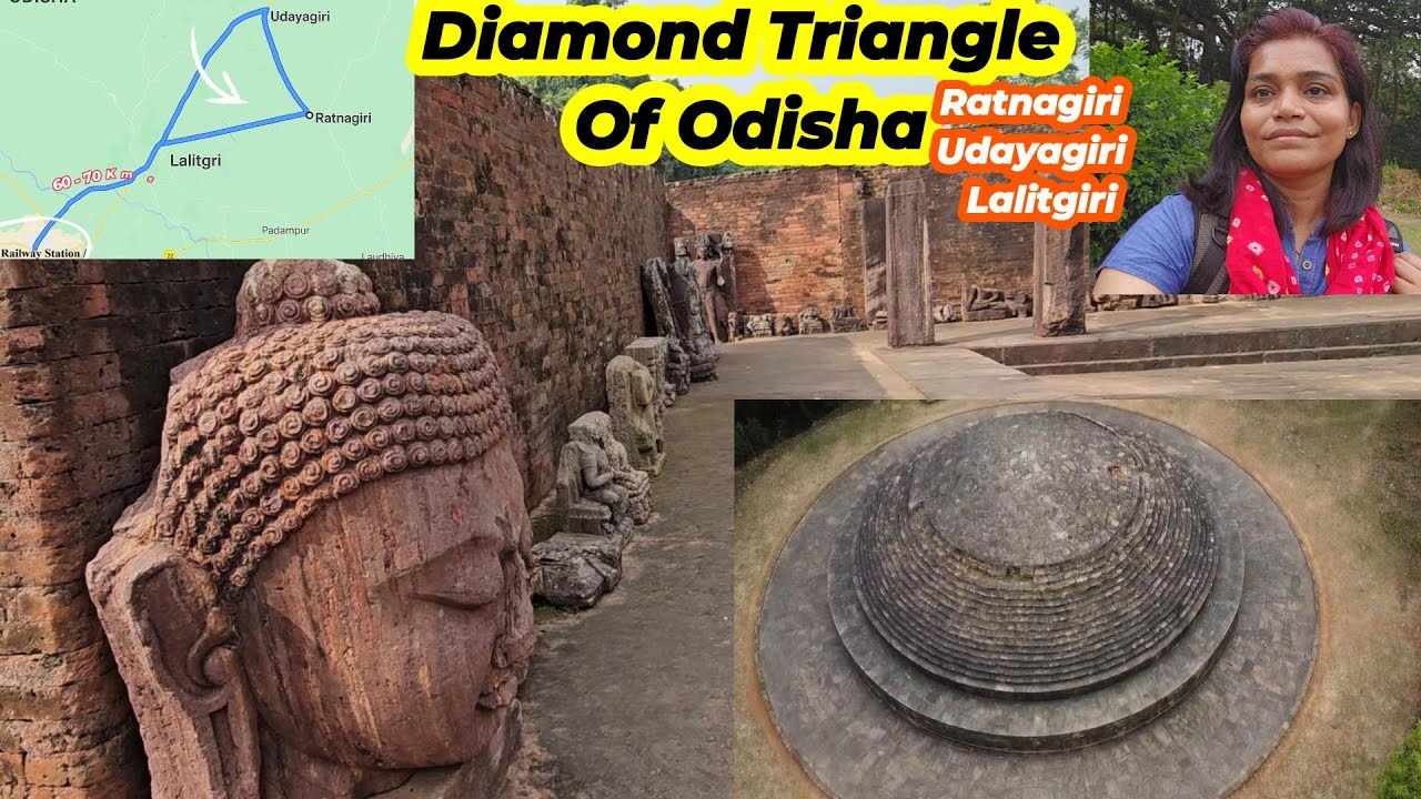 Diamond Triangle of Odisha | Ratnagiri, Udayagiri, Lalitgiri | Complete Travel Guide |Buddhist sites