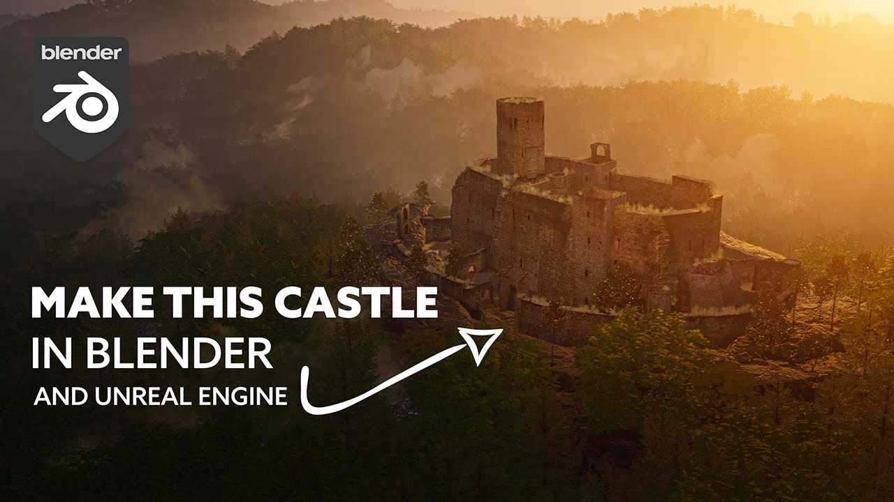 Create a Castle Ruin in Blender and Unreal Engine