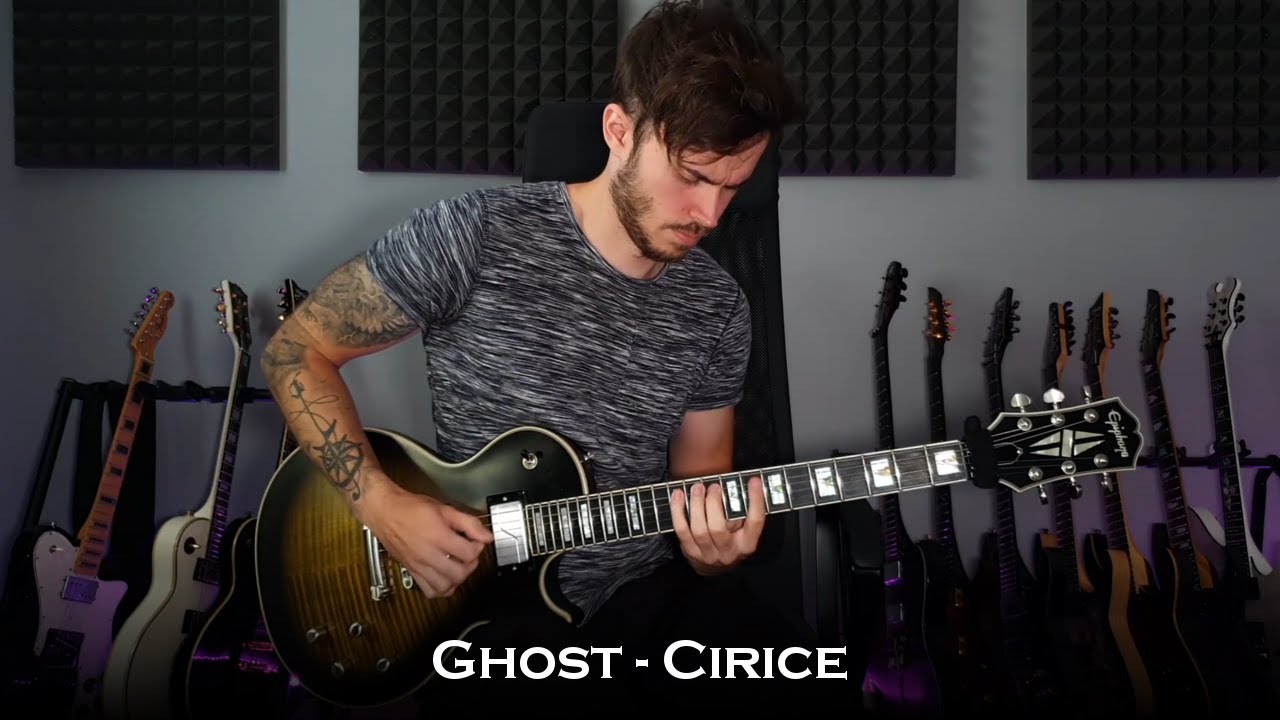 Ghost - Cirice (Guitar Cover + All Solos / One Take)