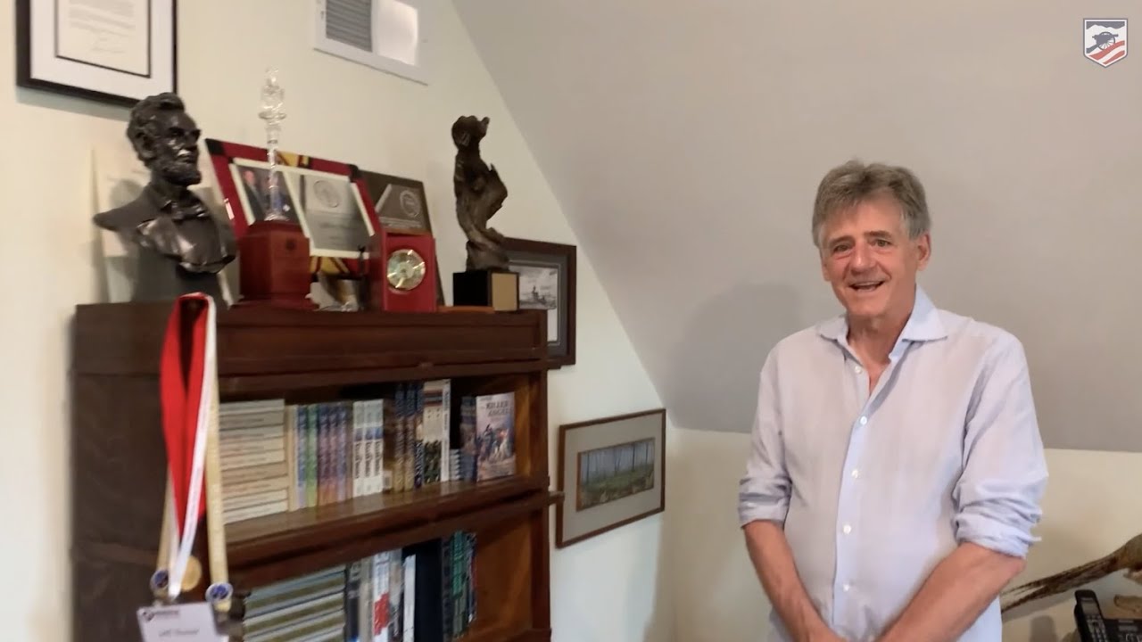 Behind-the-Scenes Tour of Jeff Shaara's Office: Gettysburg 158 Live!