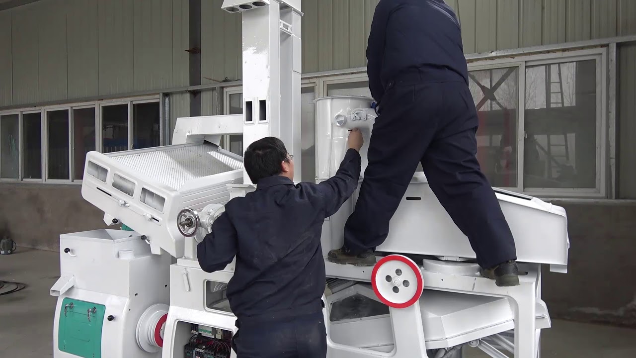 SMALL RICE MILL | HOW TO INSTALL A COMBINED RICE MILLING MACHINE