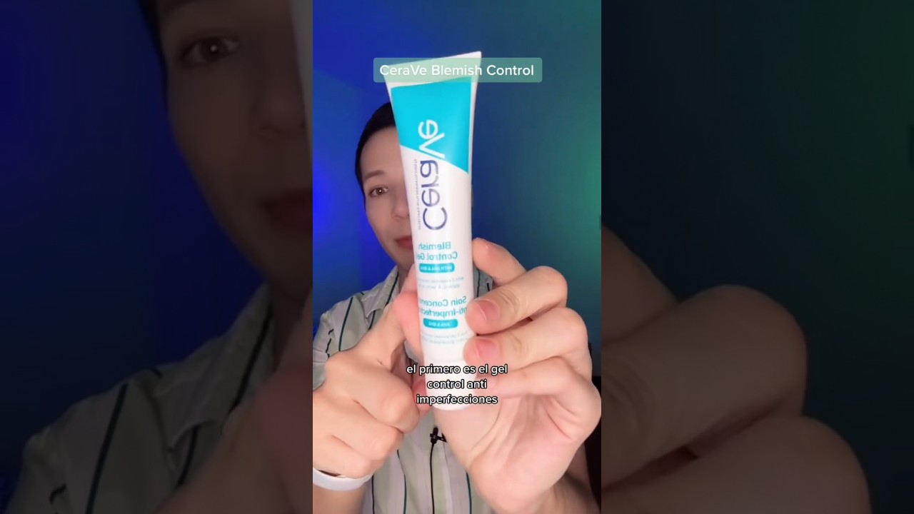 Cerave blemish control gel anti imperfecciones anti acn&eacute; #belleza #skincare #shorts