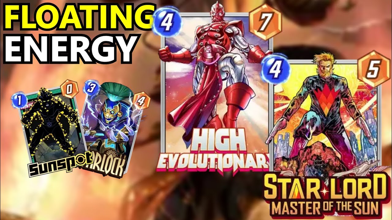 MARVEL SNAP INDONESIA - SISAIN ENERGI BUAT BIKIN LEDAKAN POWER DI TURN TERAKHIR!! HE STAR LORD DECK