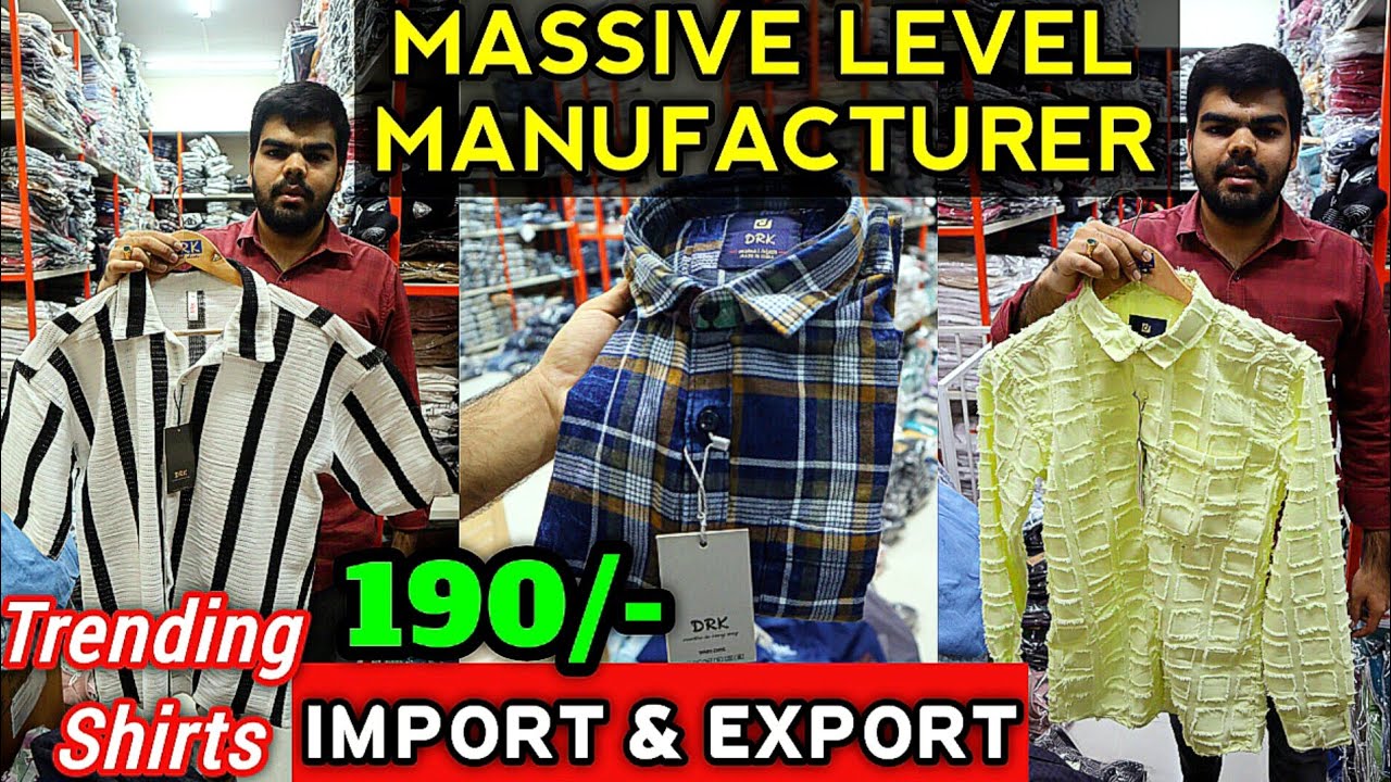 டெல்லியோட பெங்களூரில் கம்மி விலையில் shirts ரூ.190 முதல் Bangalore BIGGEST shirts factory OUTLET