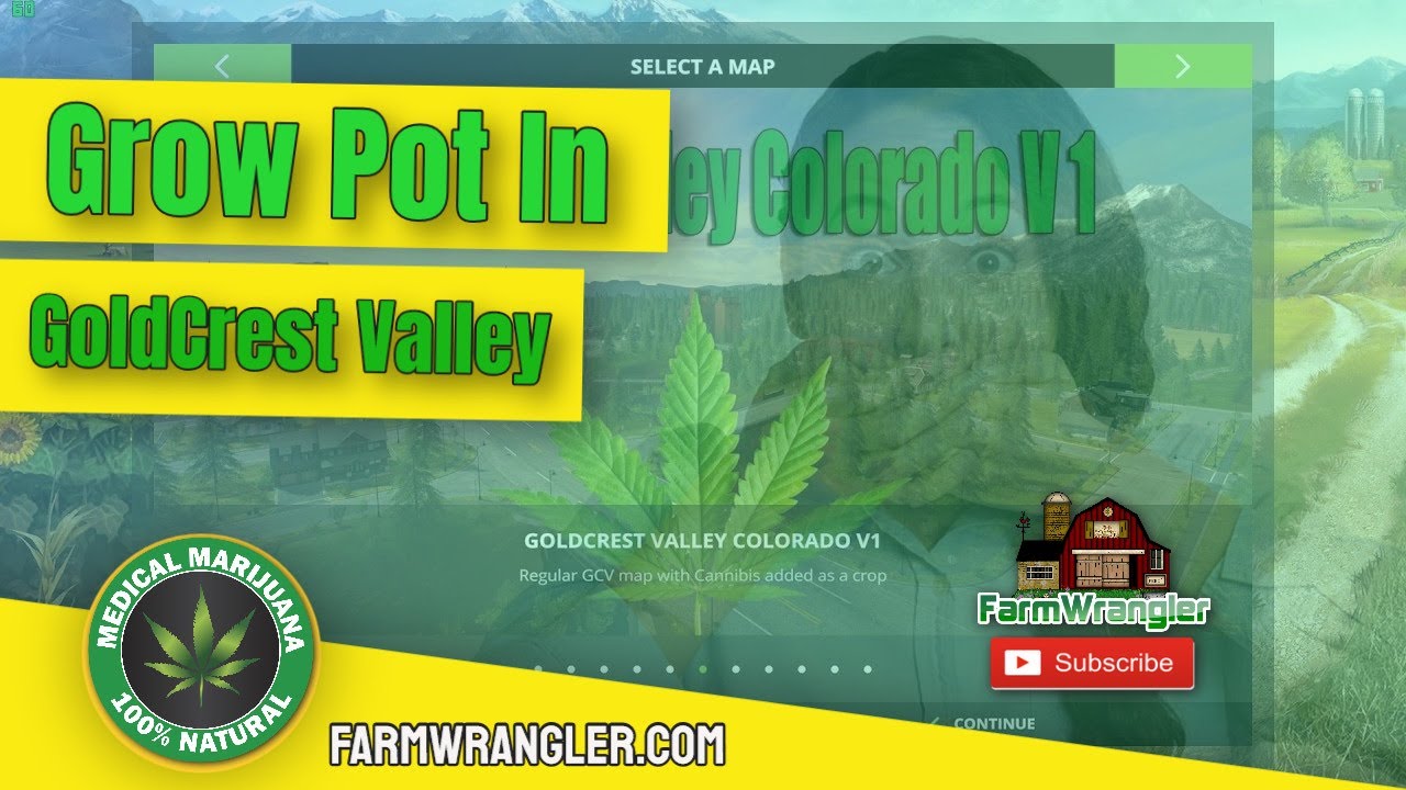 Grow Pot In Goldcrest Valley | Farming Simulator 2017