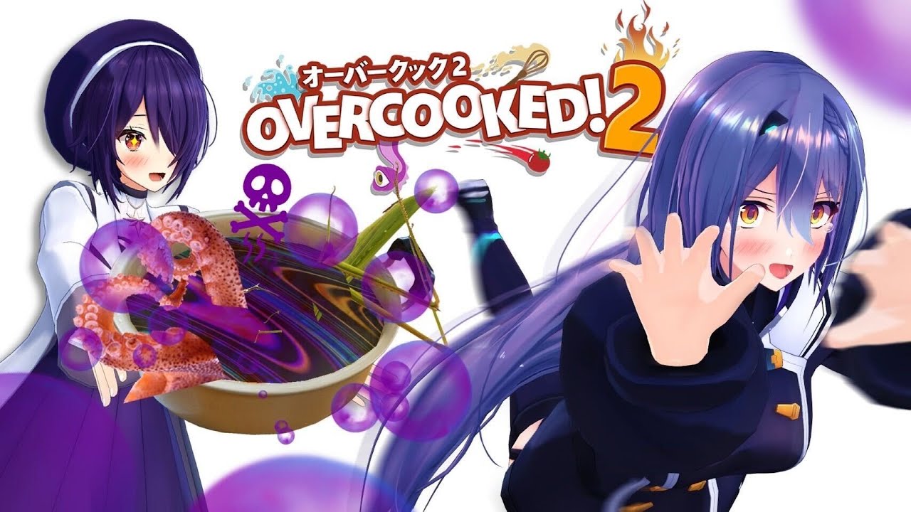 えとらさん！協力プレイだよ！！＾＾【Overcooked 2】