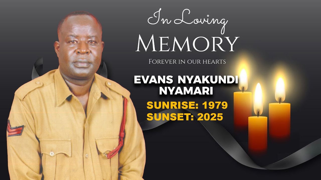 CELEBRATING THE LIFE OF THE LATE EVANS NYAKUNDI NYAMARI