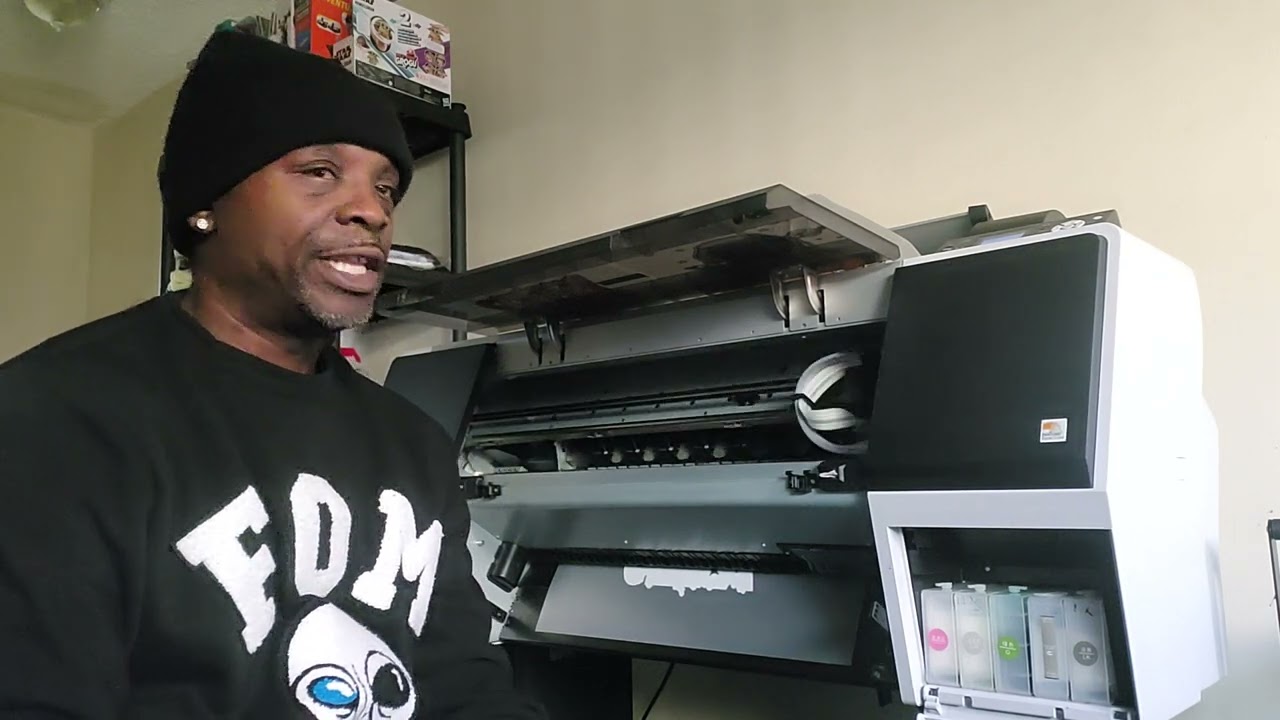 Epson stylus pro converted printer's are the best for Dtf printing