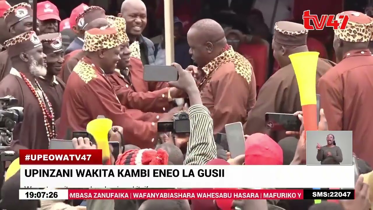 Upinzani -- ukiongozwa na Gachagua ma Kalonzo -- wakita kambi Bomet na Kisii