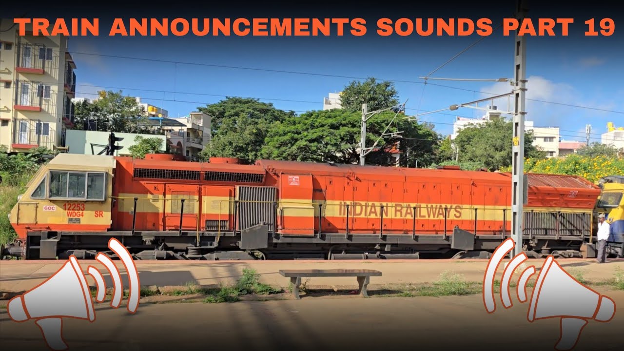 Train Announcements Sounds Part 19 || 11005 Chalukya Express 