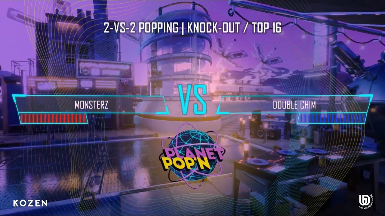 Planet Pop'N 2024 | 2VS2 Popping Top 16 | Monsterz VS Double Chim