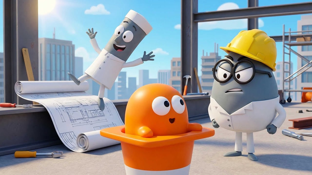 An Unexpected Arrival Changes Everything🏗️✨| Things Go Off Script Fast | Lamput Funny Animation