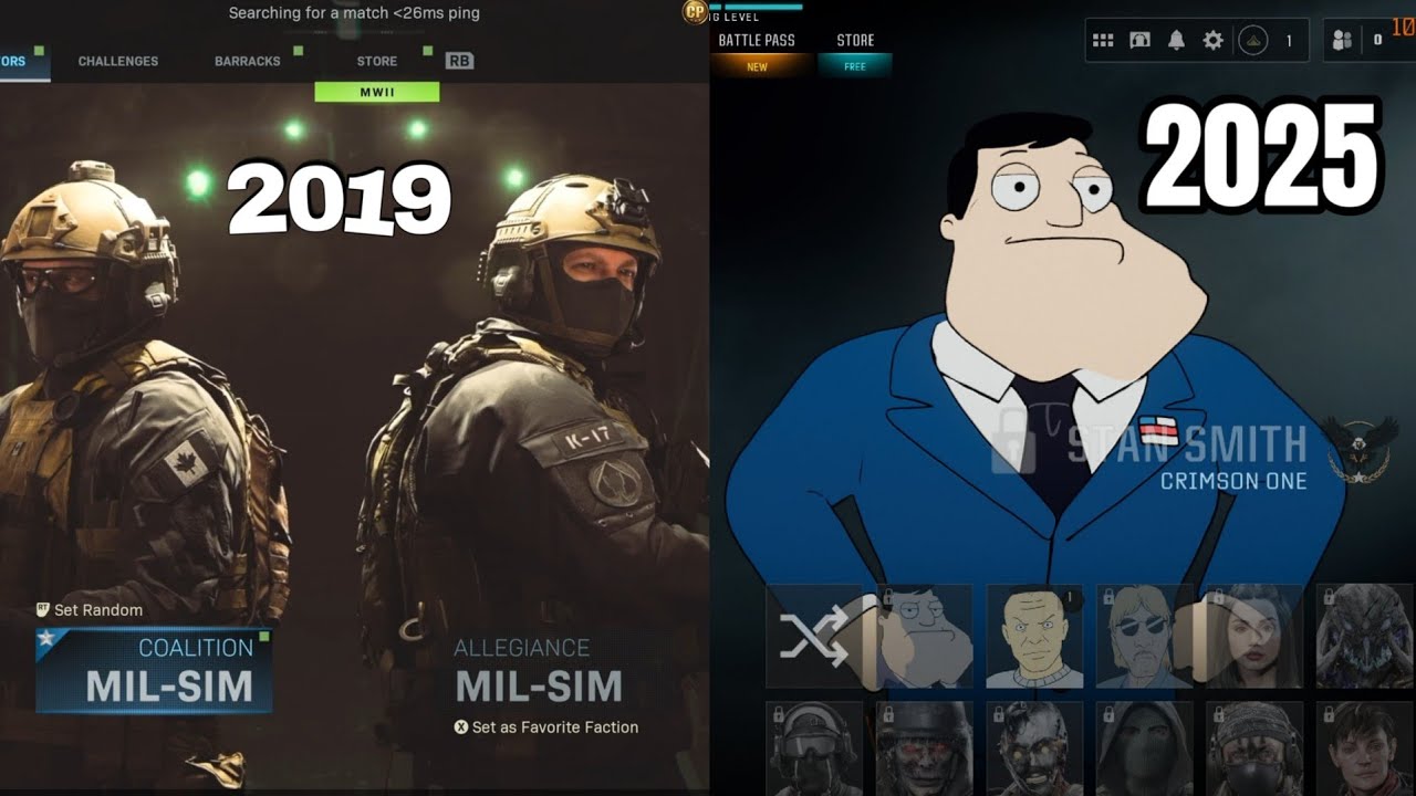 COD 2019 Operators & Lobby VS Call Of Duty 2025 |  What Happened to This Franchise 😳