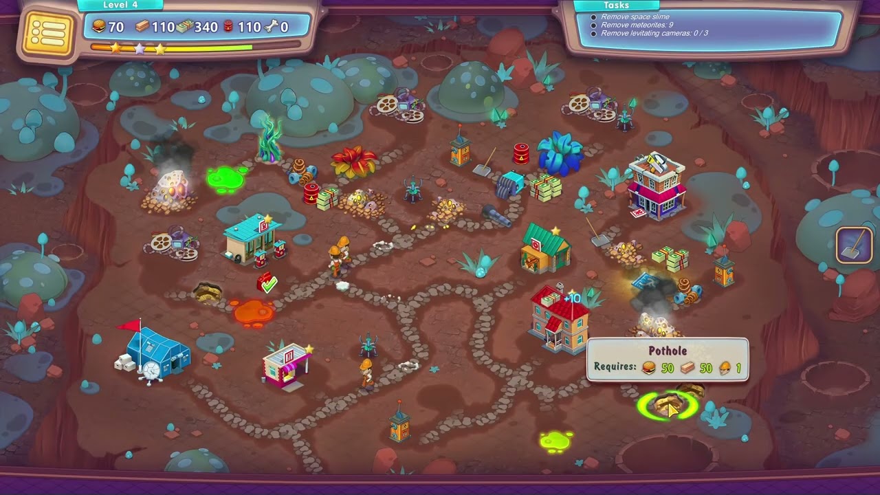 Rescue Team: Lights  Camera  Outer Space - Collector's Edition Level 4