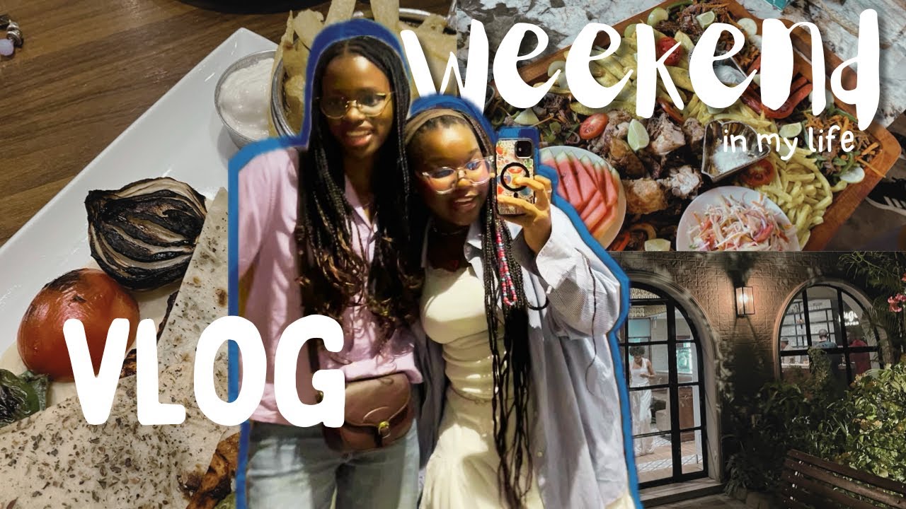 Weekend in my life vlog 🥙🍽️ dinner date with friends, birthday party & a chill Friday at school