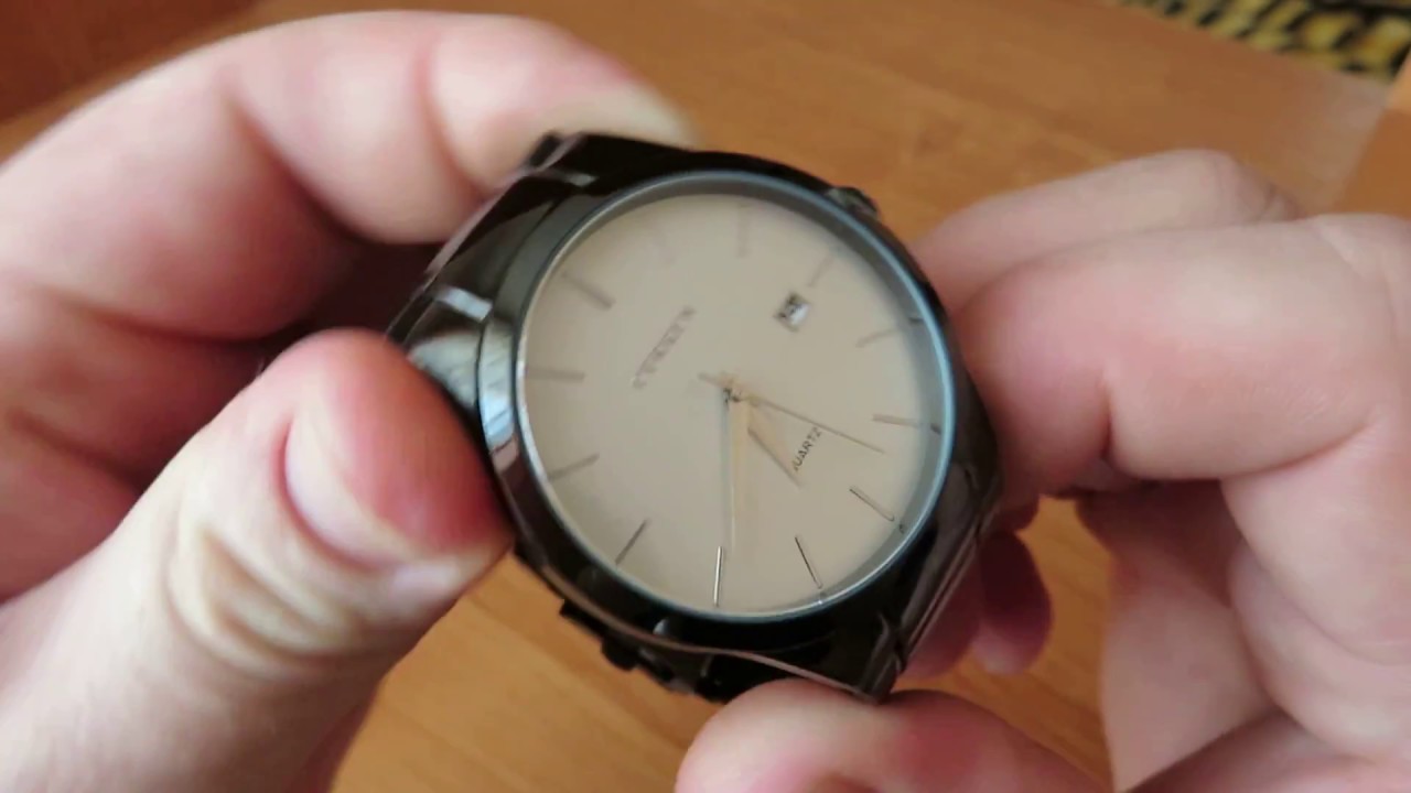 Кварцевые наручные мужские часы Curren quartz watch 8106
