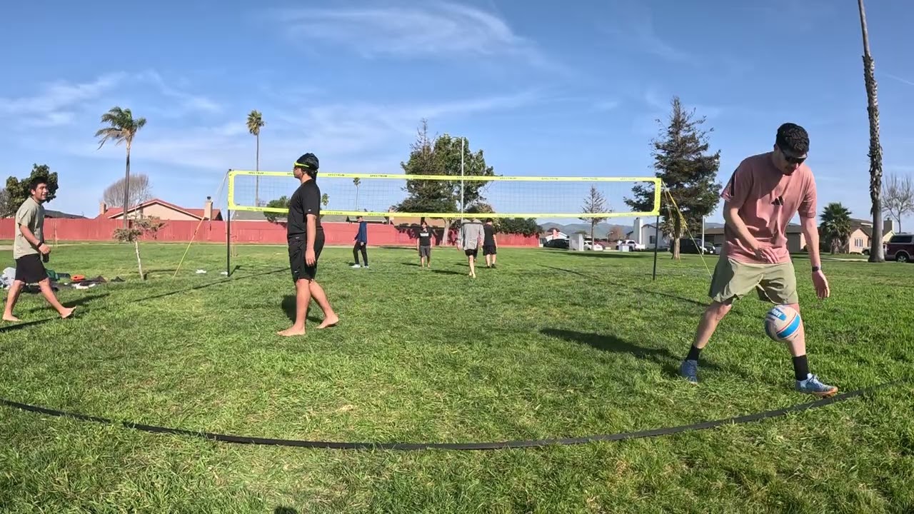 Grass Volleyball 4 vs 3 Pt.2  1/31/26