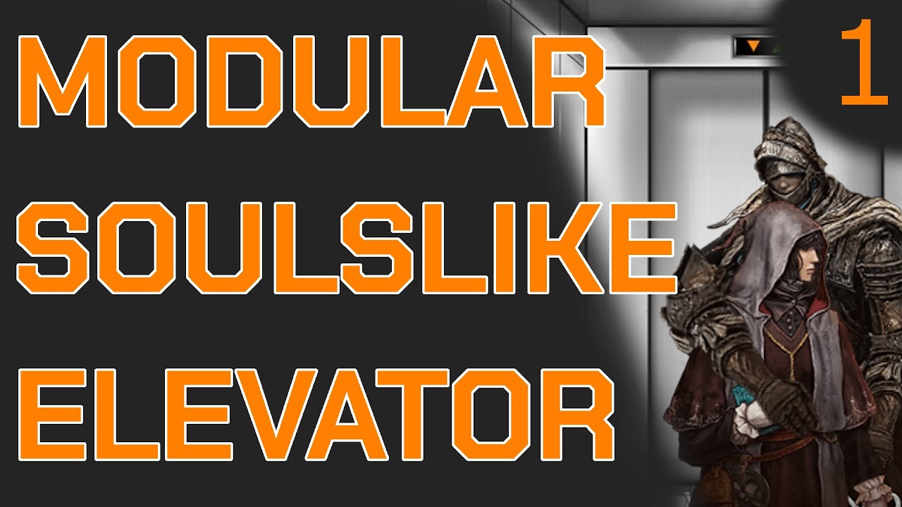 Unreal Engine 5 - Modular Soulslike Elevator Tutorial (Using Components)