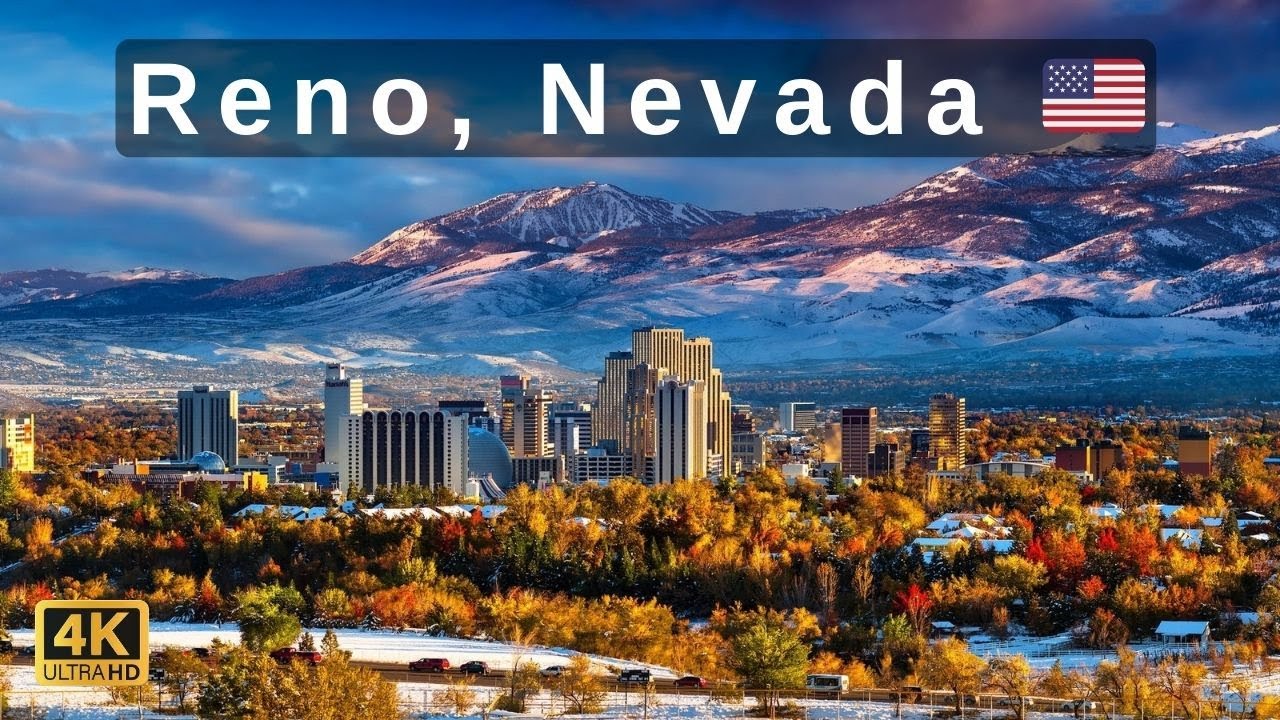 Reno, Nevada 🇺🇸 captured in stunning 4K UHD resolution!