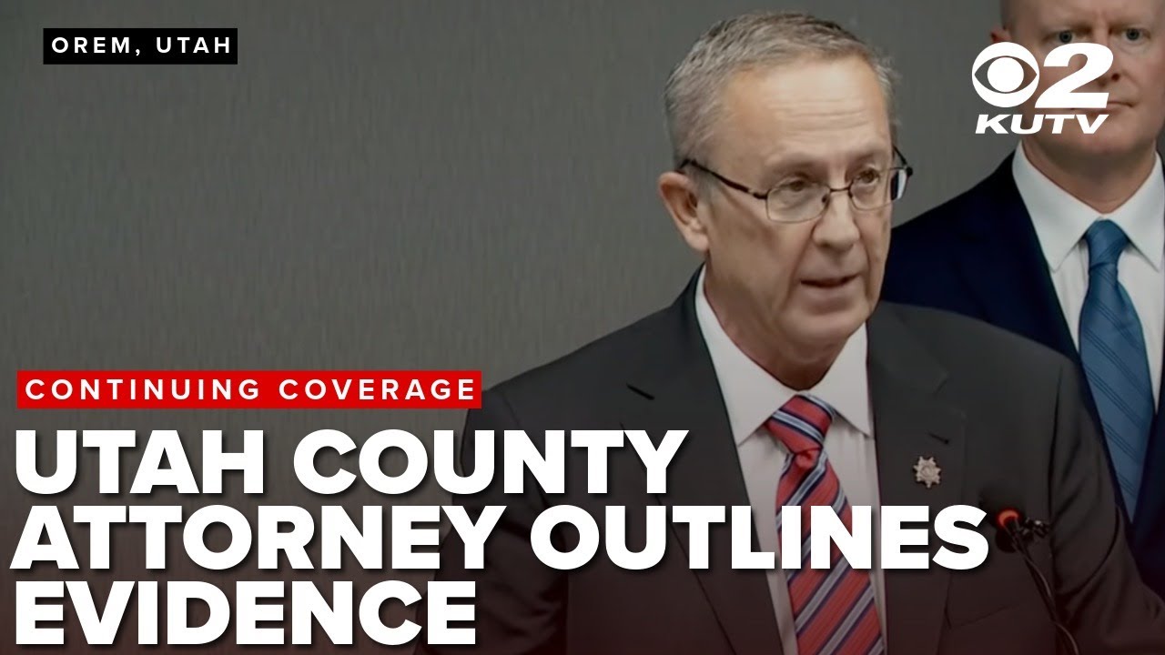 IN DEPTH: Utah County Attorney outlines evidence linking Tyler Robinson to Charlie Kirk killing