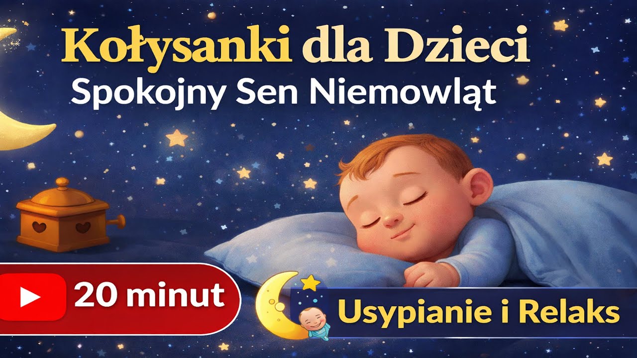 Kołysanki dla dzieci 🌙 Muzyka do snu dla niemowląt 👶 Spokojne usypianie | 20 minut