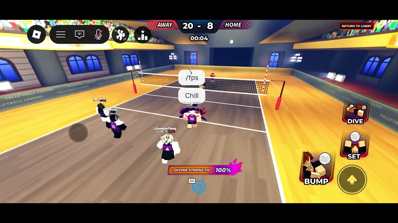Playing A Random Match in |VOLLEYBALL LEGENDS|