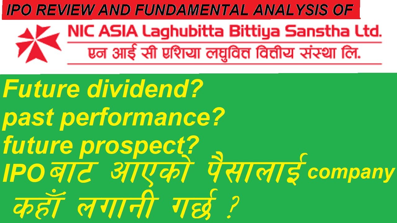 IPO review and fundamental analysis of Nic Asia Laghubitta Bittiya Sanstha