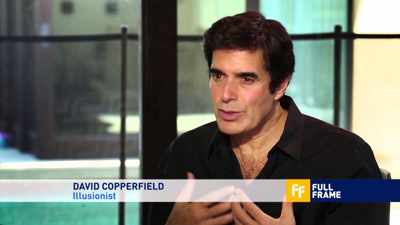 David Copperfield uses magic to heal
