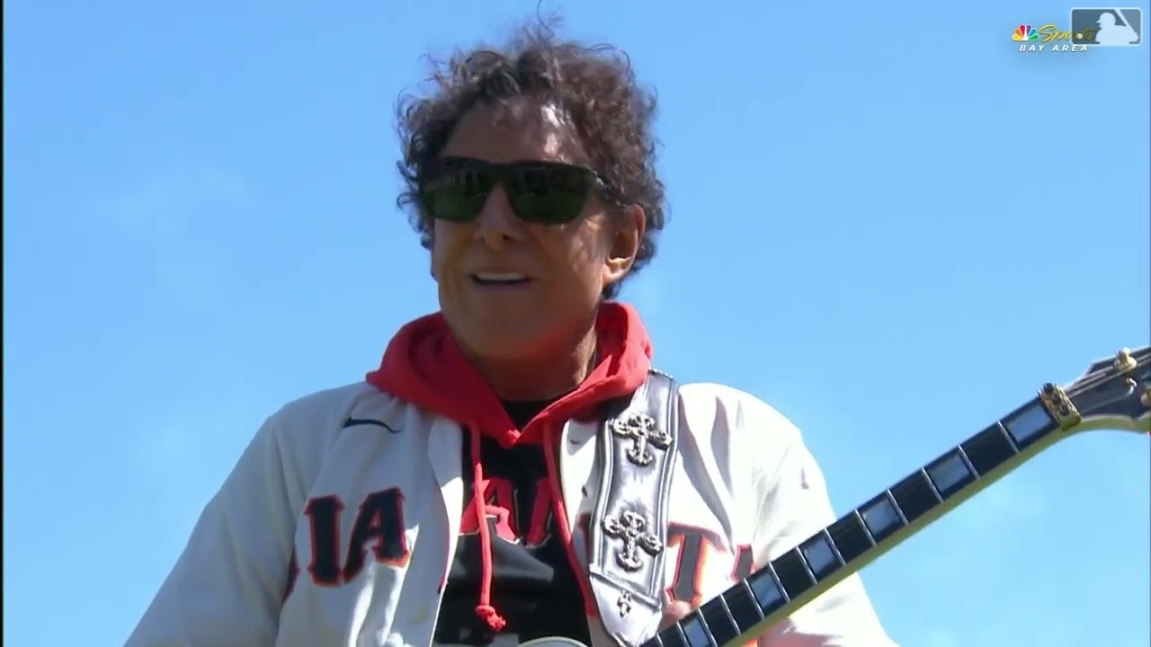 San Francisco Giants opening day Neal Schon