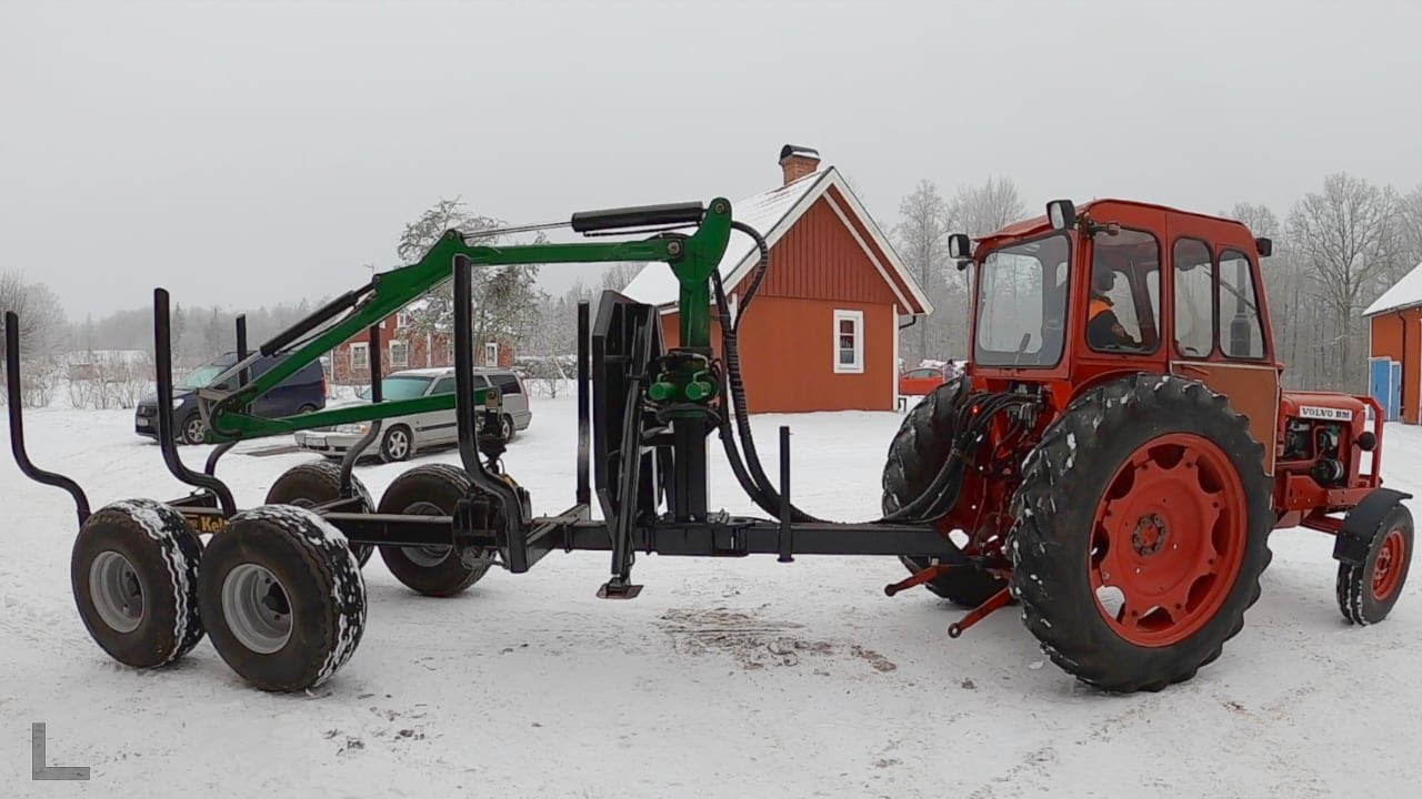 Äntligen är Volvo BM400 Buster klar med bakväggen sista delen nr 4