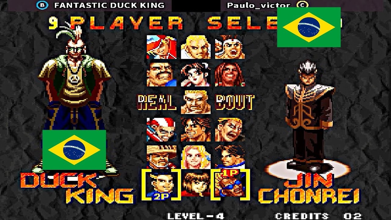 Real Bout Fatal Fury - FANTASTIC DUCK KING vs Paulo_victor FT5