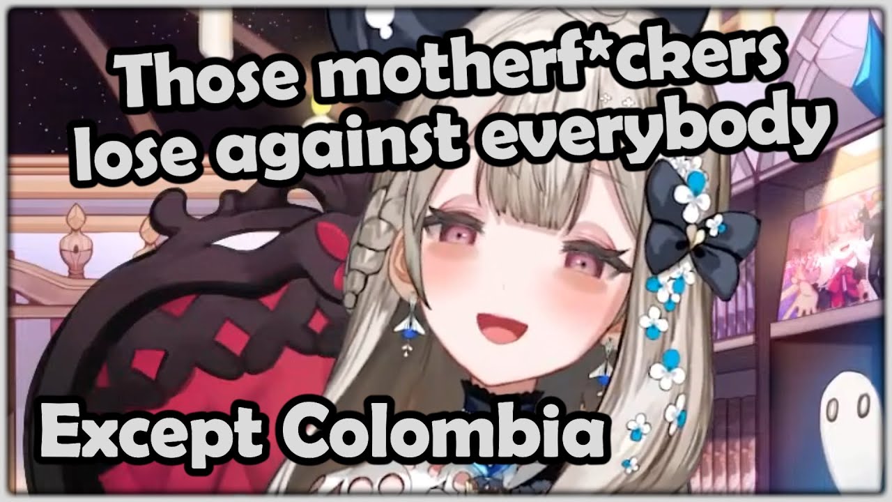 Reimu's hilarious reaction to Colombia & Venezuela's Rivalry
