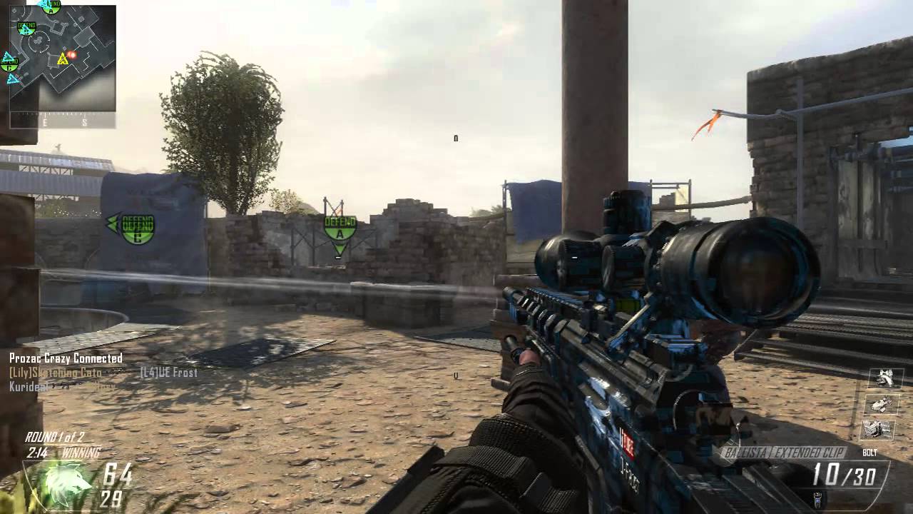 UE Frost - First quad On new Maps | Black Ops II Game Clip