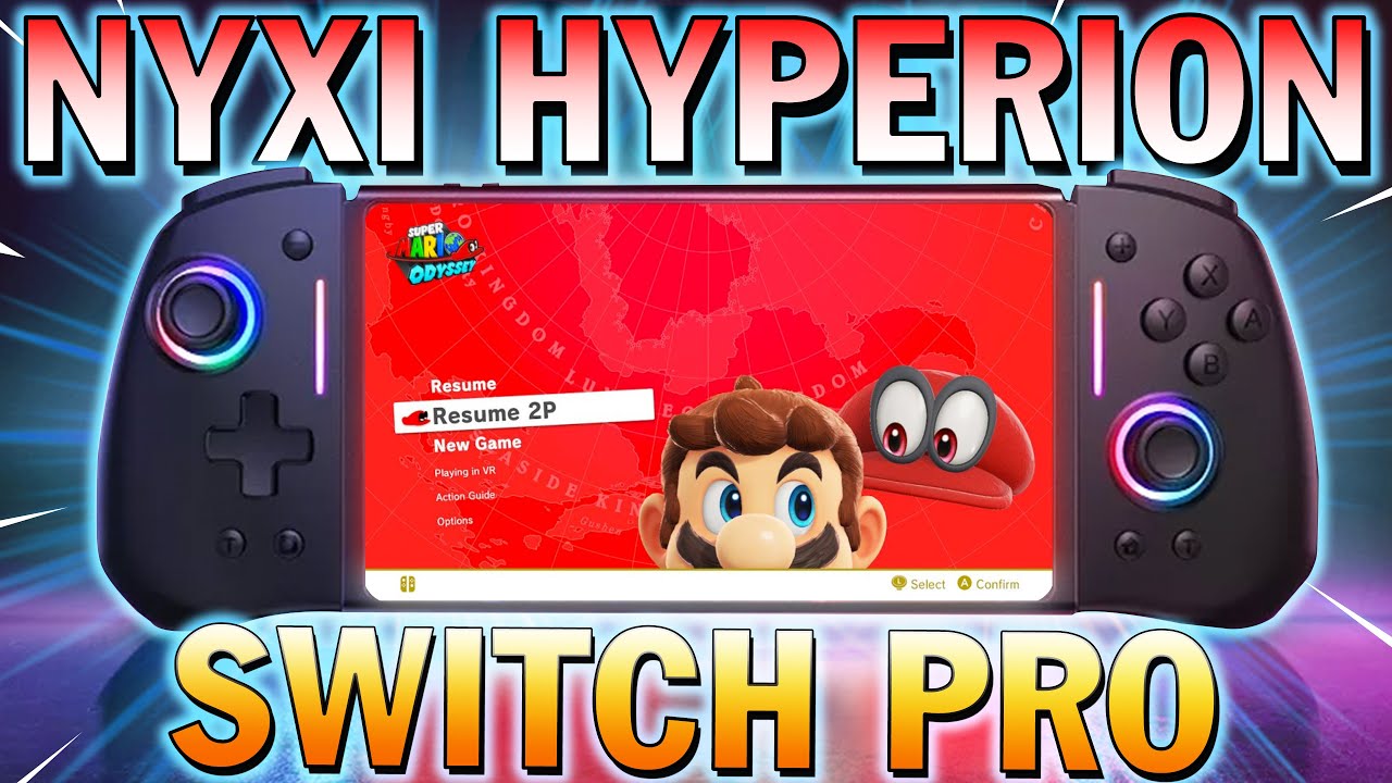 SWITCH com NYXI HYPERION é OUTRO NÍVEL! LED RGB, ERGONOMIA e QUALIDADE NYXI