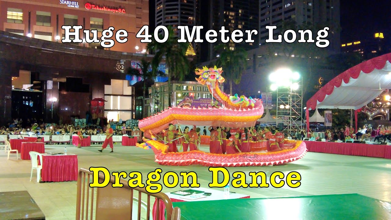 Lion Dance Championships 2023 Performance - 40 Meter long huge Dragon Dance #singapore #dragondance