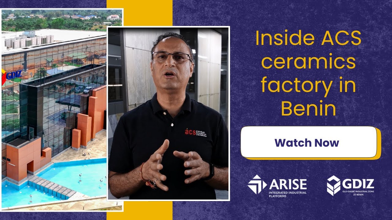 Benin&rsquo;s Industrial Revolution: Inside ACS' ceramics factory at GDIZ