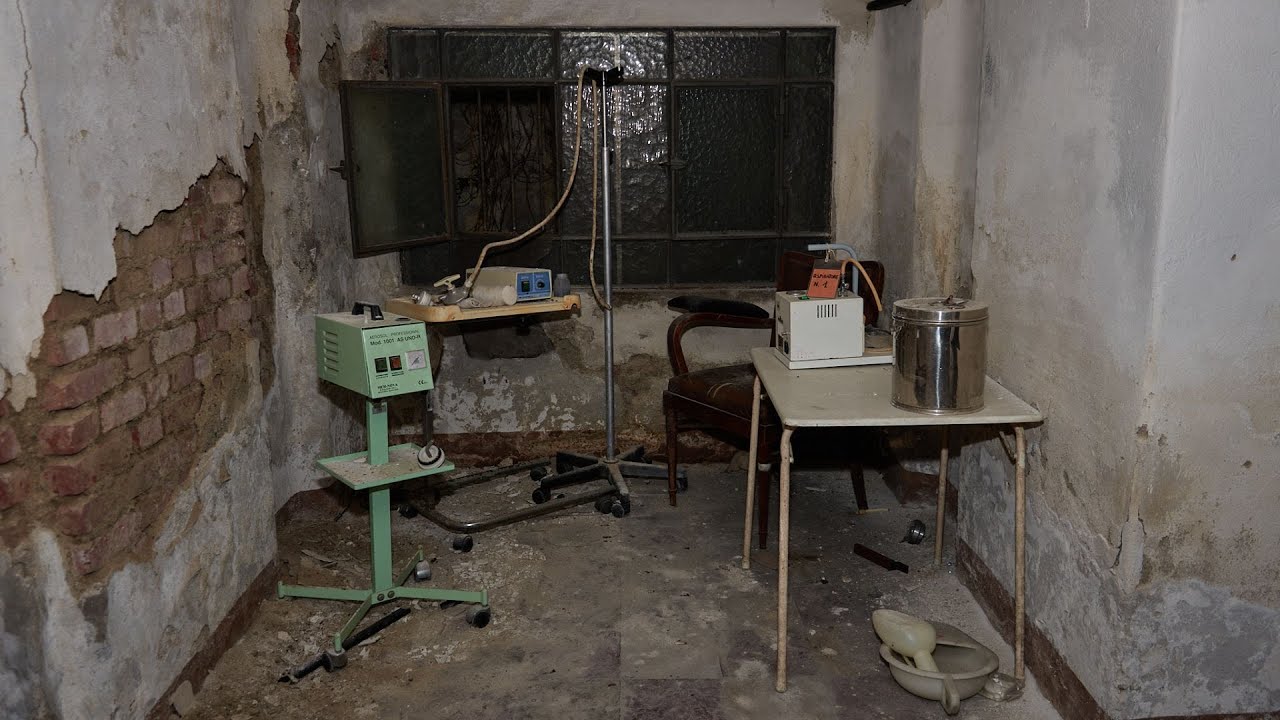 Ex sanatorio di Garbagnate - i sotterranei 