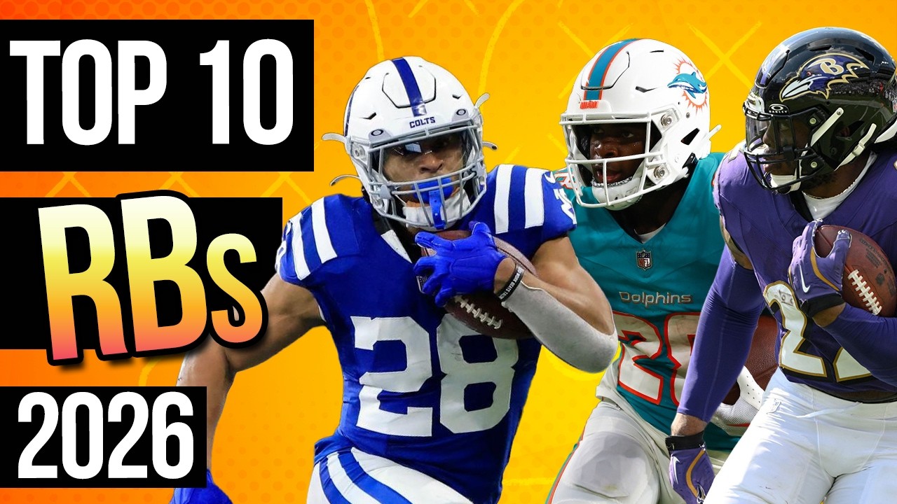 Top 10 Running Backs for 2026 Fantasy Football