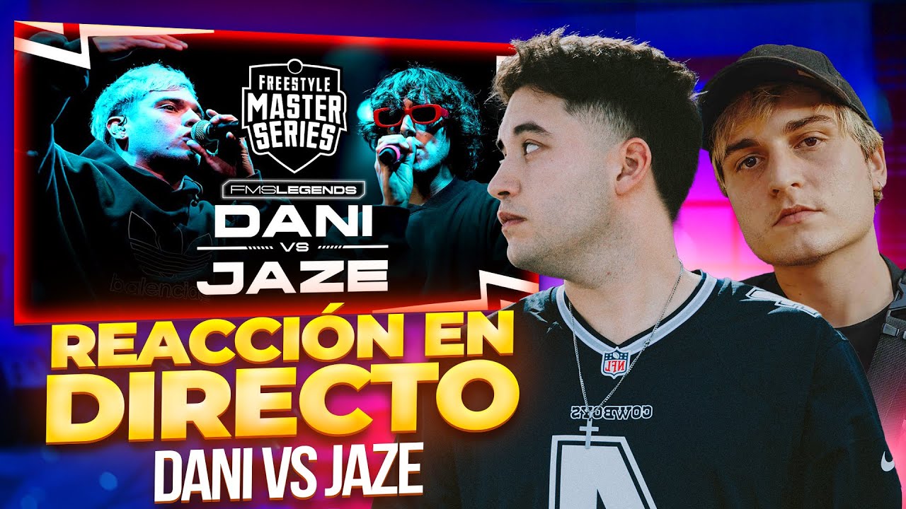 SALVARON EL FREESTYLE 😍❤️DANI VS JAZE - FMS LEGENDS (ARGENTINA) REACCI&Oacute;N POR KAPO 013 Y KHAN