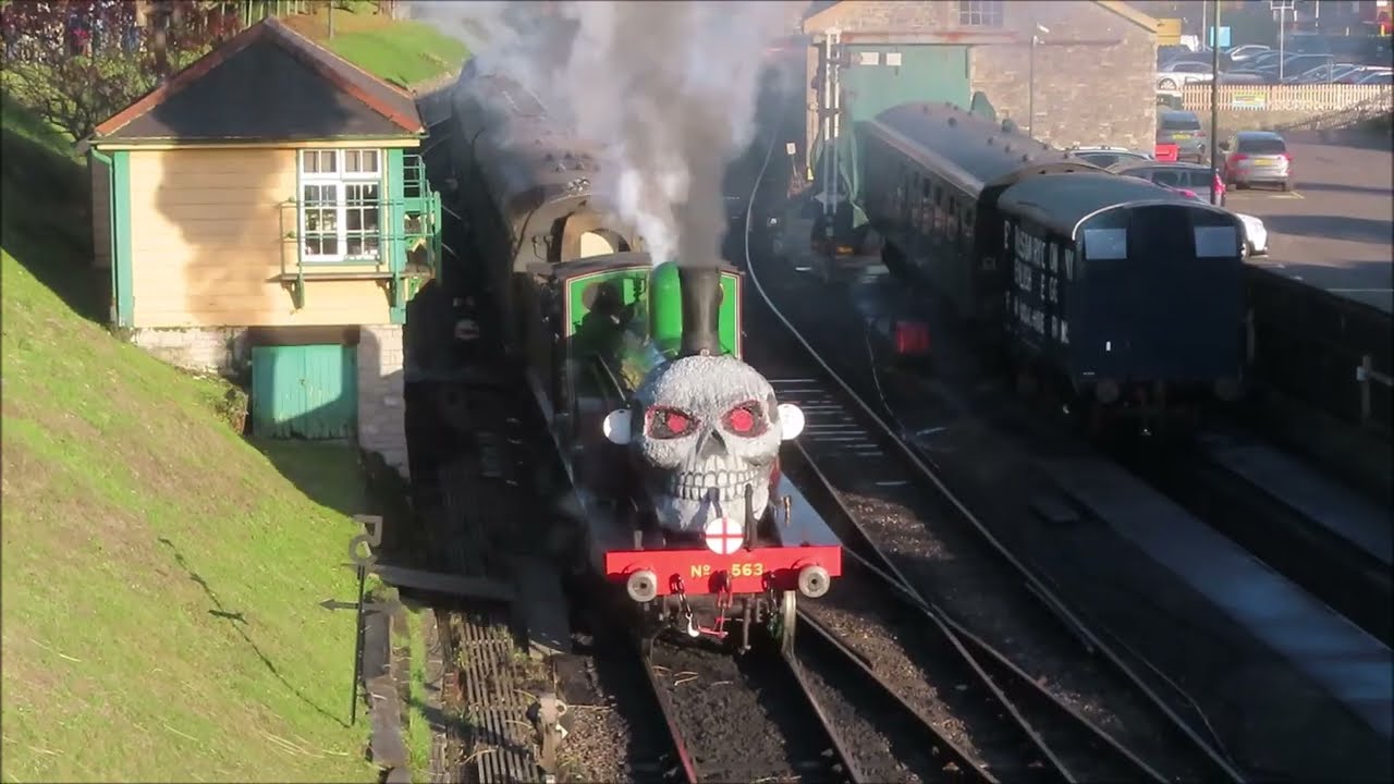 T3 RETURNS TO SWANAGE RAILWAY TO HEAD THEIR HALLOWEEN TRAINS