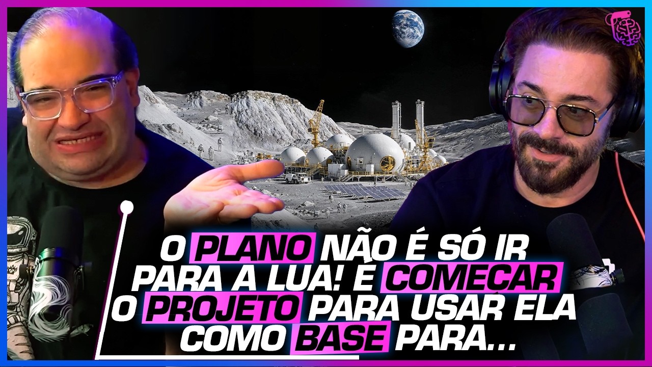 A GUERRA PELA LUA J&Aacute; COME&Ccedil;OU! Entenda a ESTRAT&Eacute;GIA GLOBAL de DOMINA&Ccedil;&Atilde;O - S&eacute;rgio Sacani e Felipe Hime