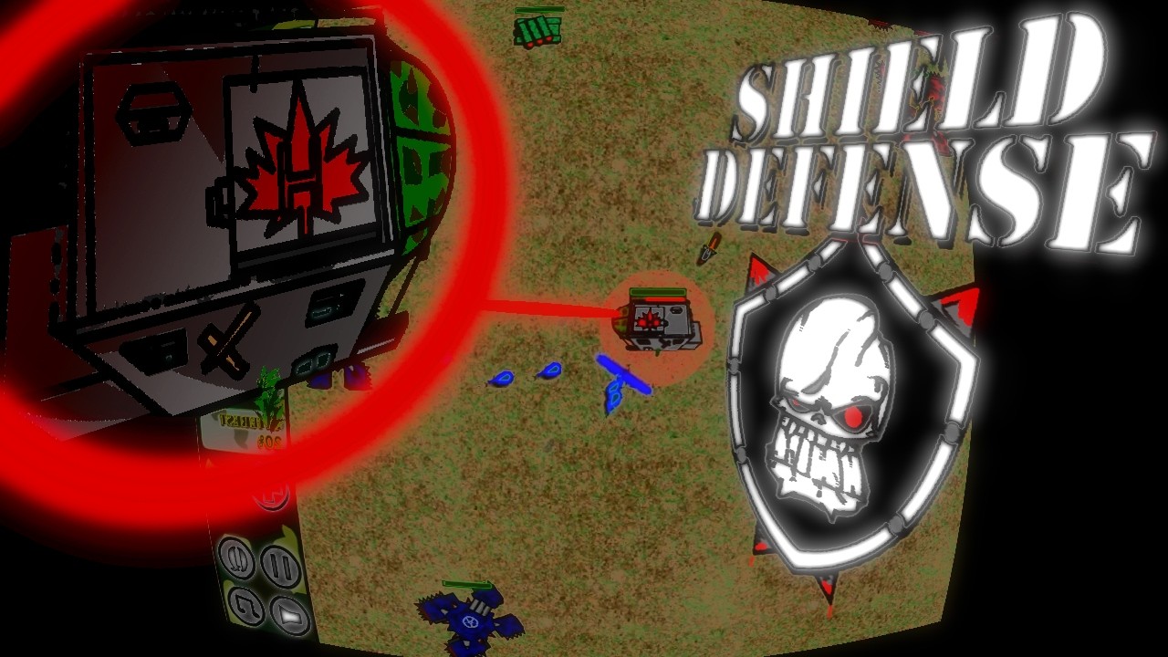 Shield Defense General Difficulty 1CC Nomiss Longplay Walkthrough