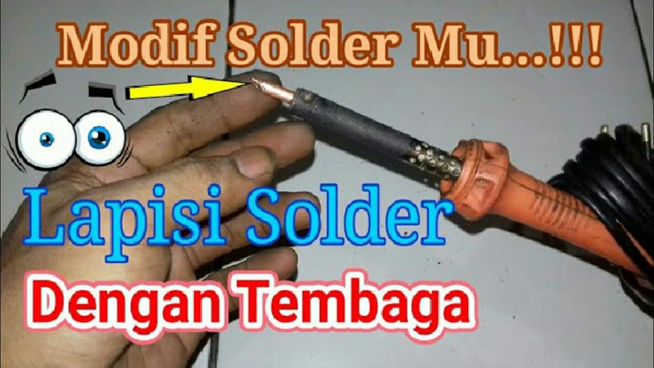 Membuat Mata Solder dari Tembaga