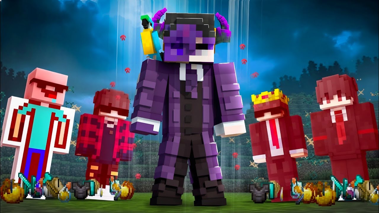 How i Become Supervillain in Brothers Minecraft SMP