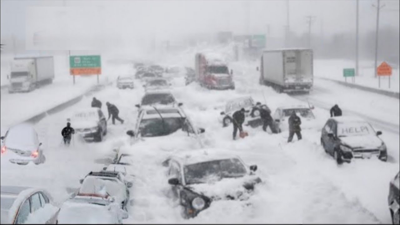 Chaos in Croatia and Hungary | Unprecedented Snowstorm Paralyzes All Access